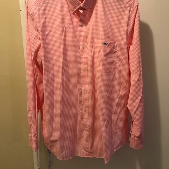 Checkered Vineyard Vines Button Down - Picture 1 of 2